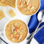 white bean chowder soup recipe featured image
