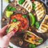 Mini Steak Quesadillas with Mushrooms