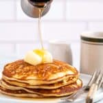 buttermilk pancakes recipe featured image