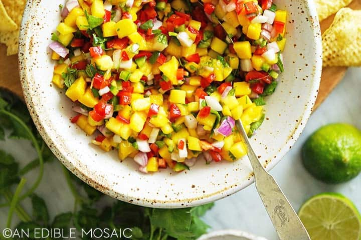 easy fresh mango salsa recipe