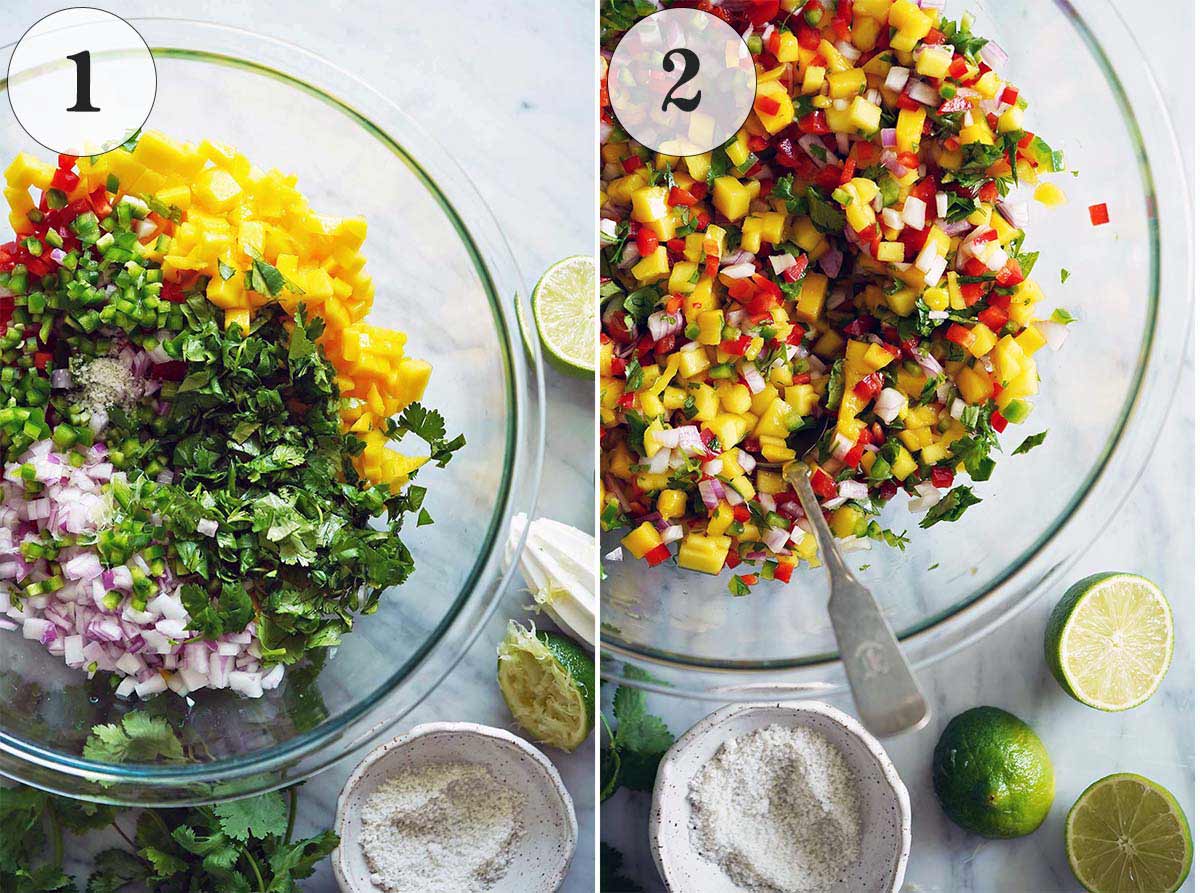 how to make fresh mango salsa