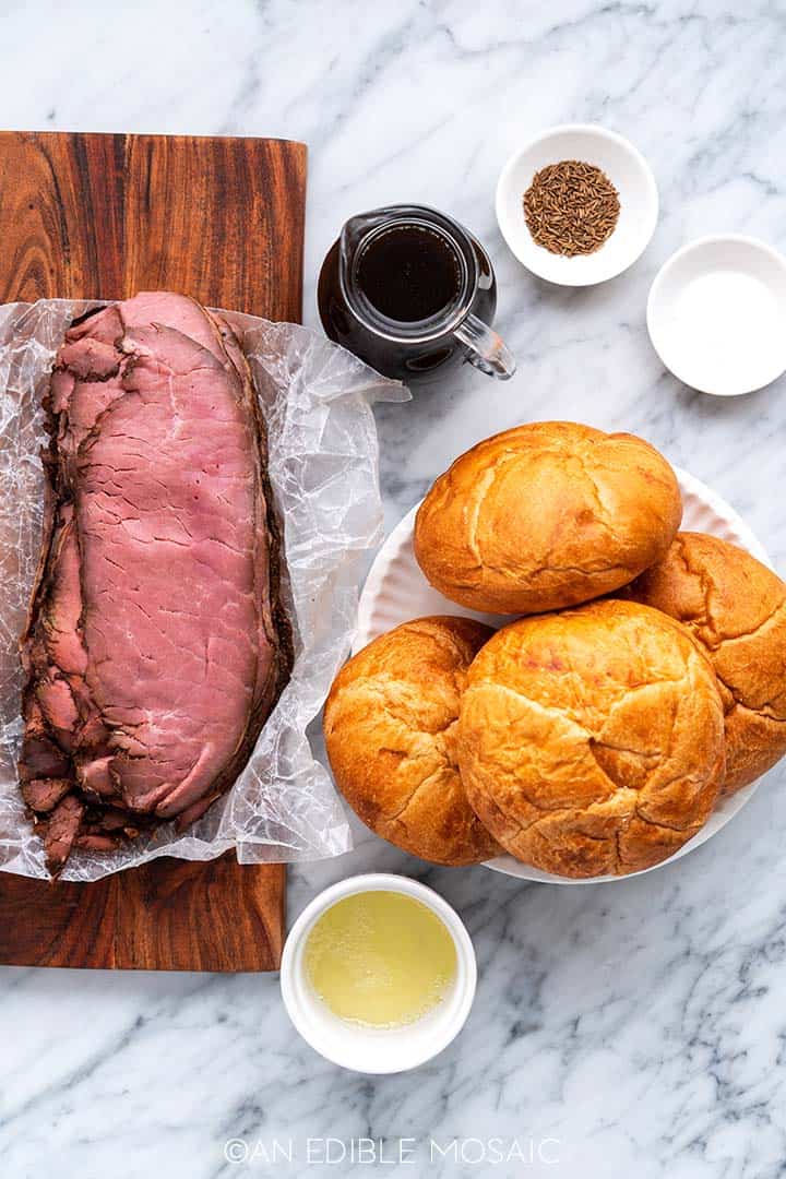 roast beef on weck ingredients