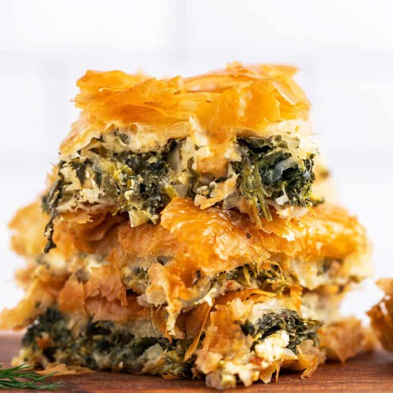 spanakopita recipe featured image