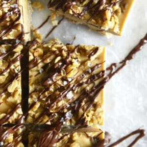 no bake peanut butter bars featured image