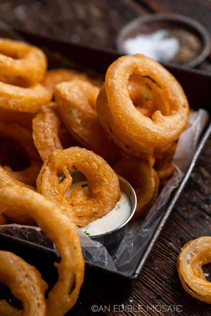 Cheeseburger Onion Rings Recipe by Tasty