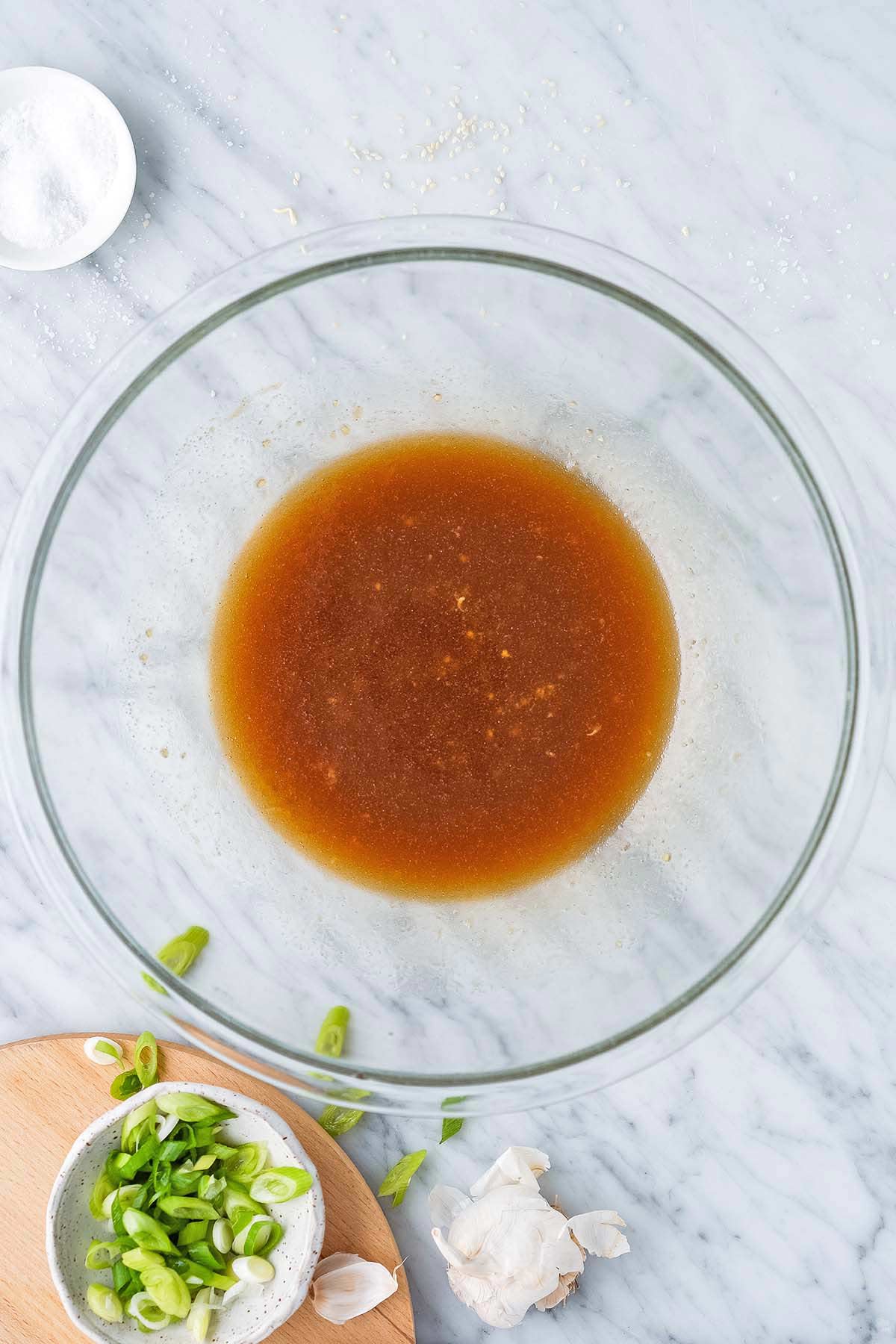 making ramen salad dressing