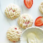 strawberry cookies featured image