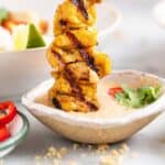 chicken satay recipe featured image