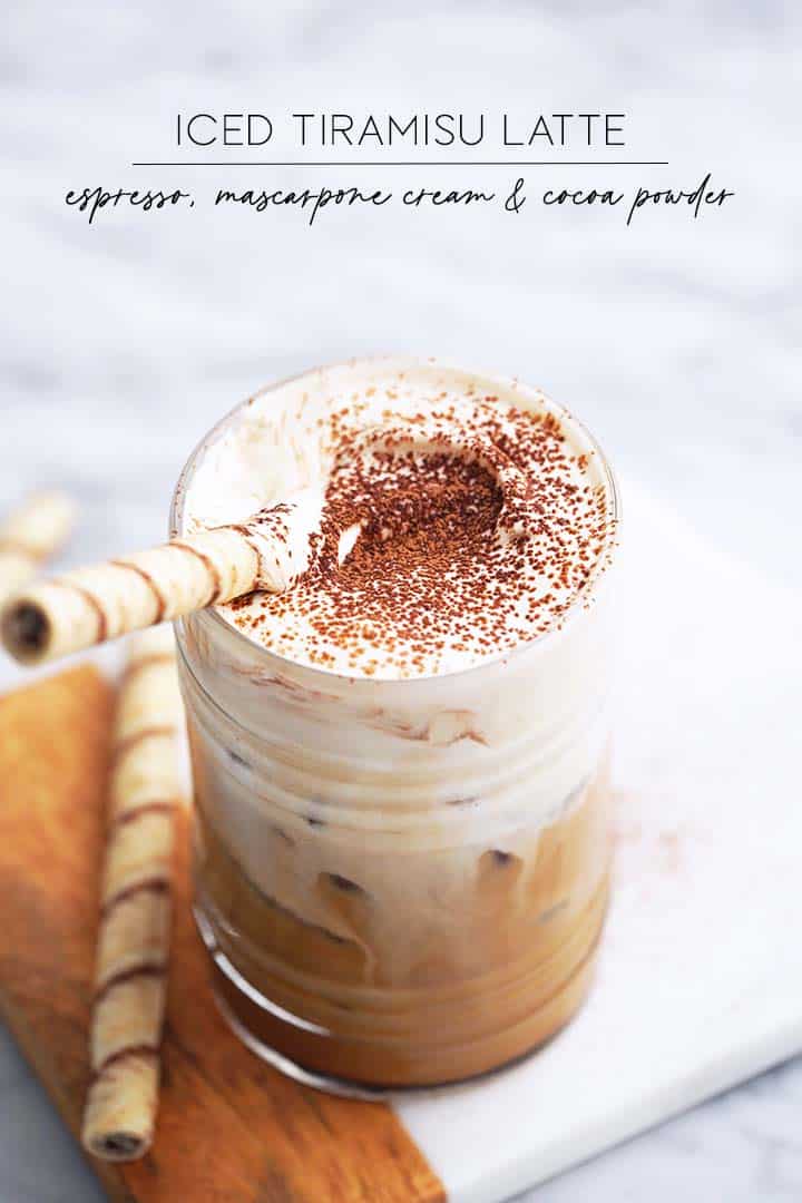 iced tiramisu latte graphic