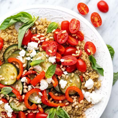 quinoa salad recipe featured image
