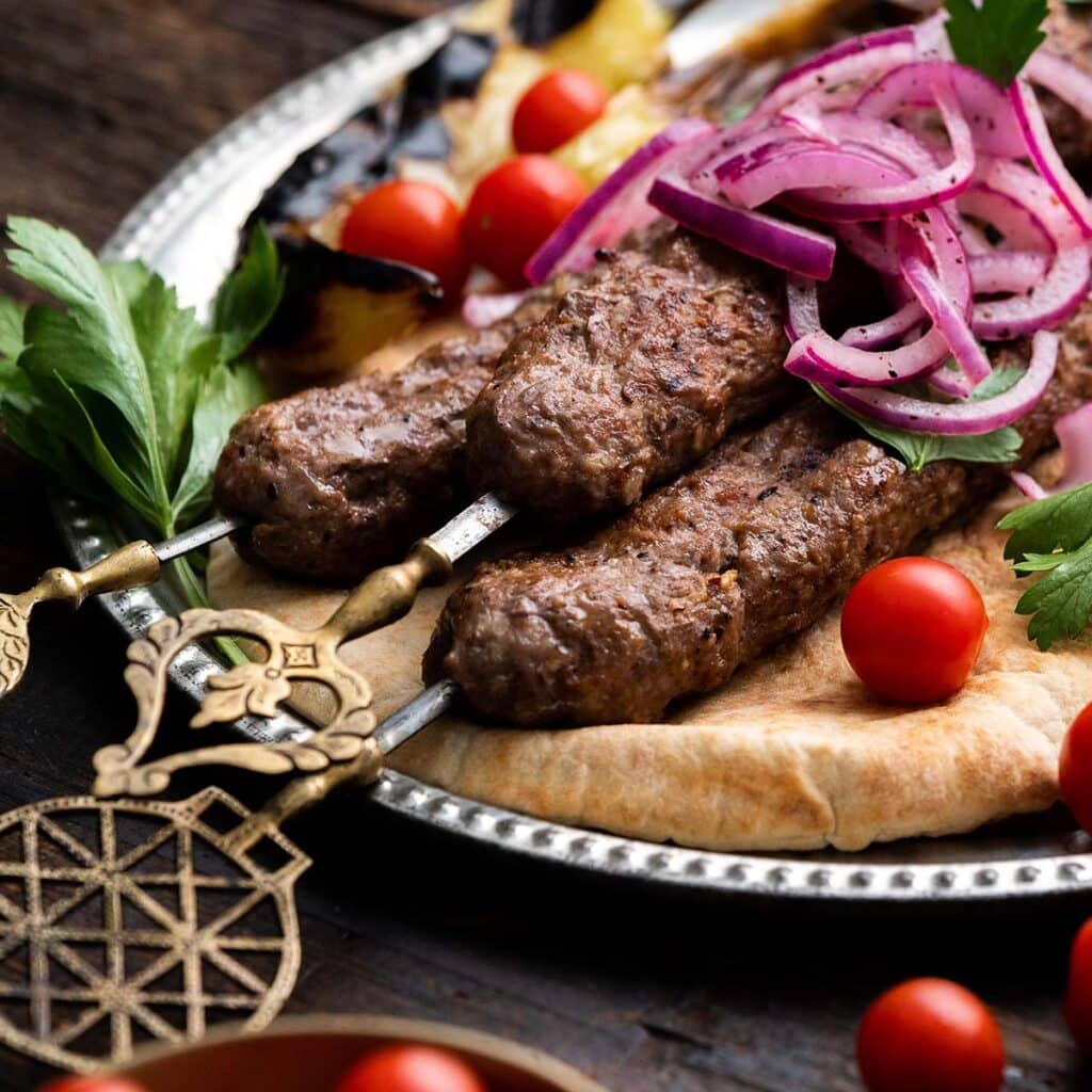 adana kebab recipe featured image