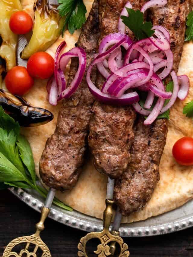 BEST Homemade Adana Kebab (Turkish Kebabs)