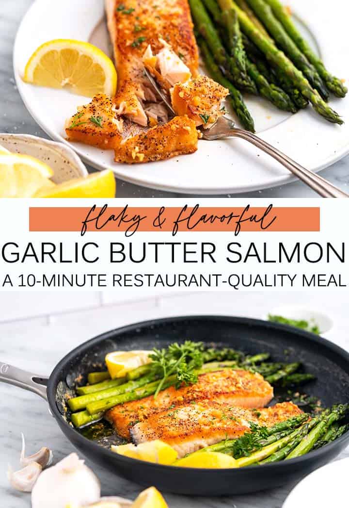 garlic butter salmon pin