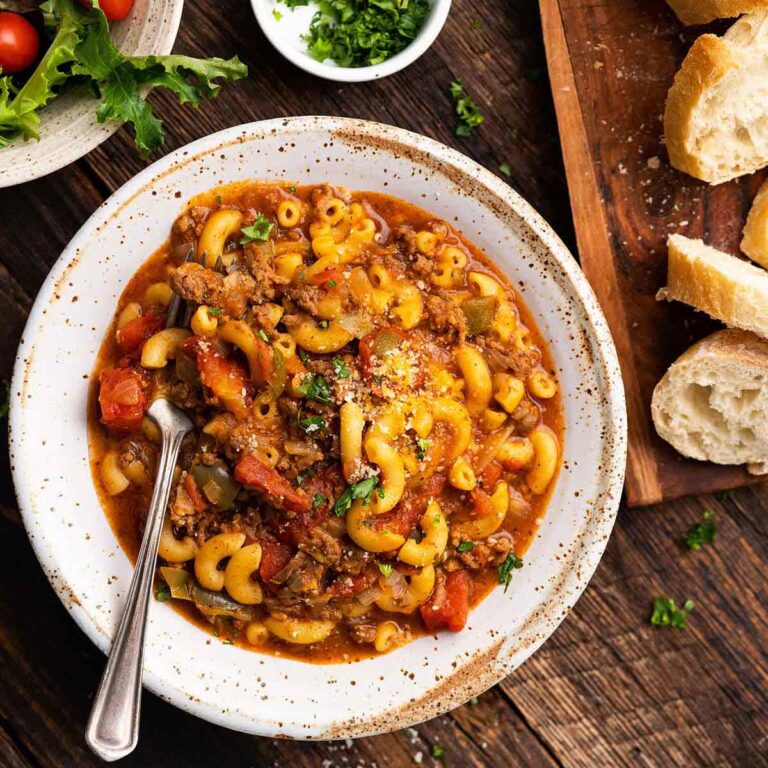 easy goulash recipe featured image