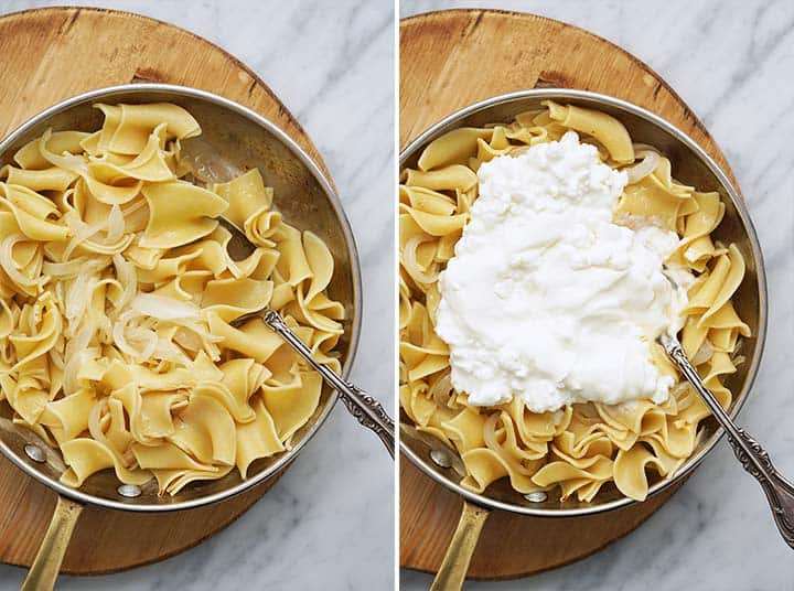 how to make pasta with cottage cheese