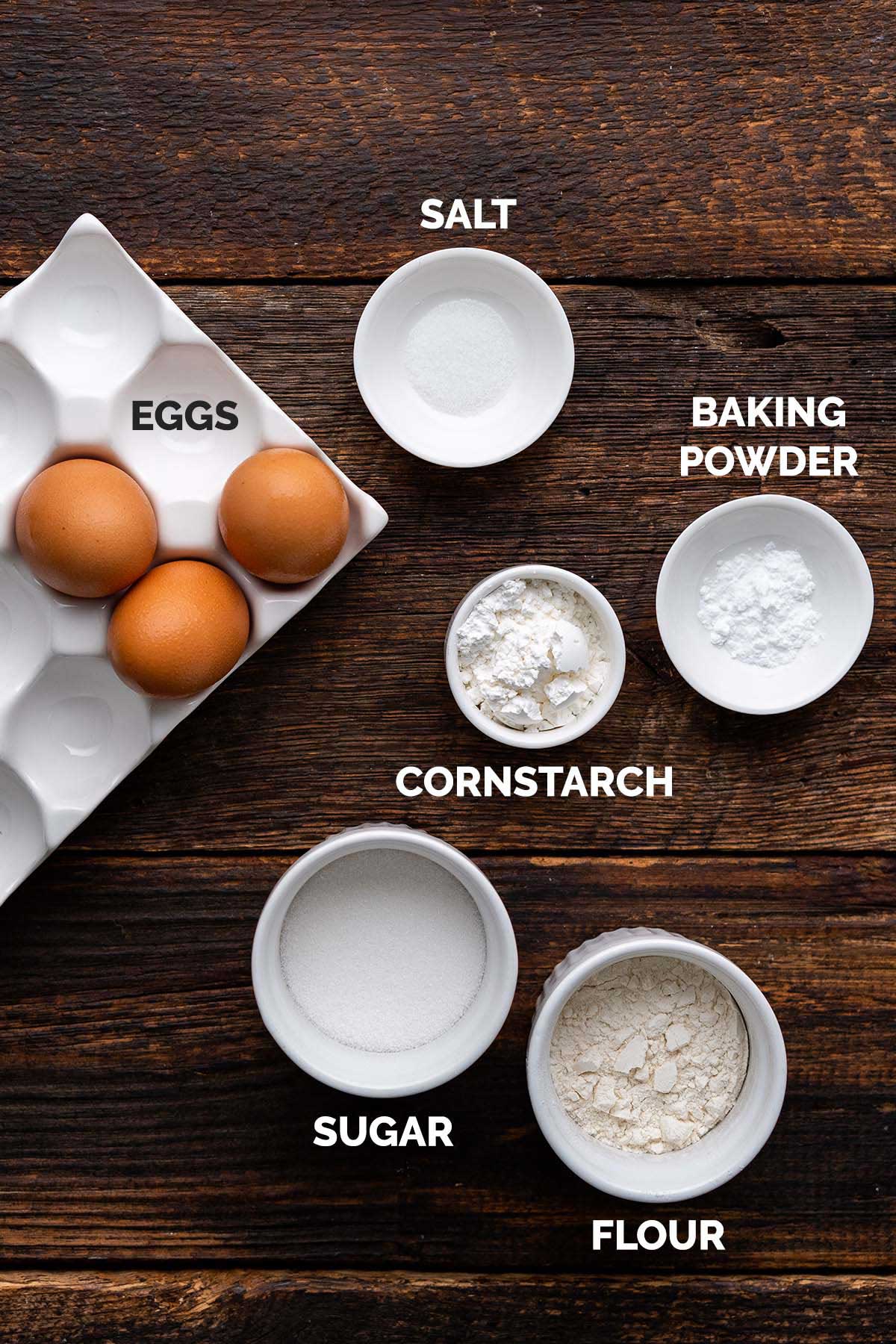 sponge cake ingredients