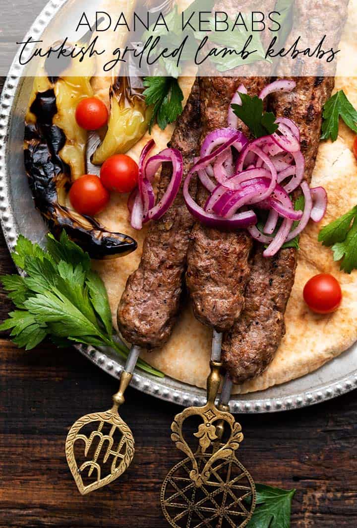 turkish grilled lamb kebabs graphic