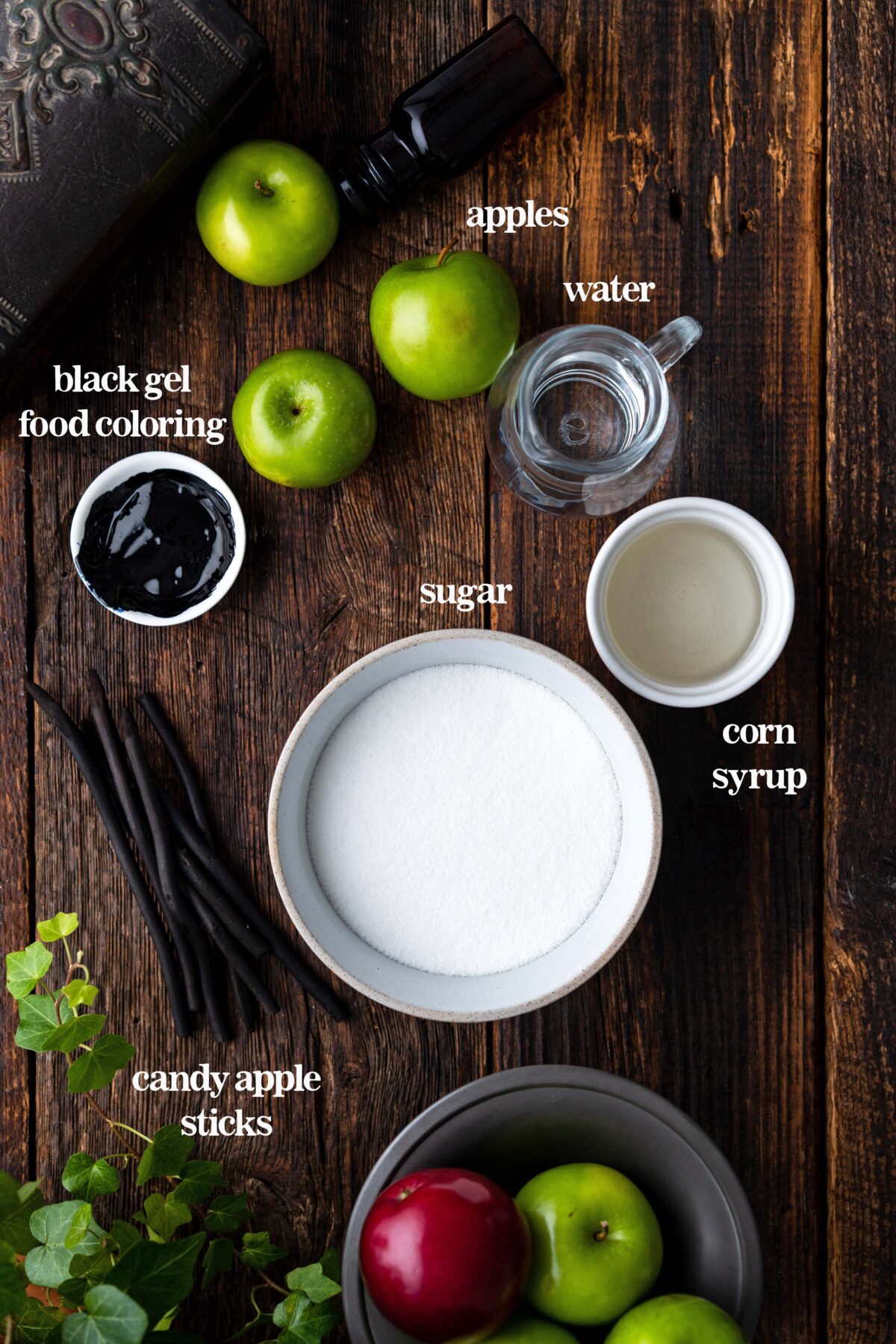 black toffee candy apple ingredients