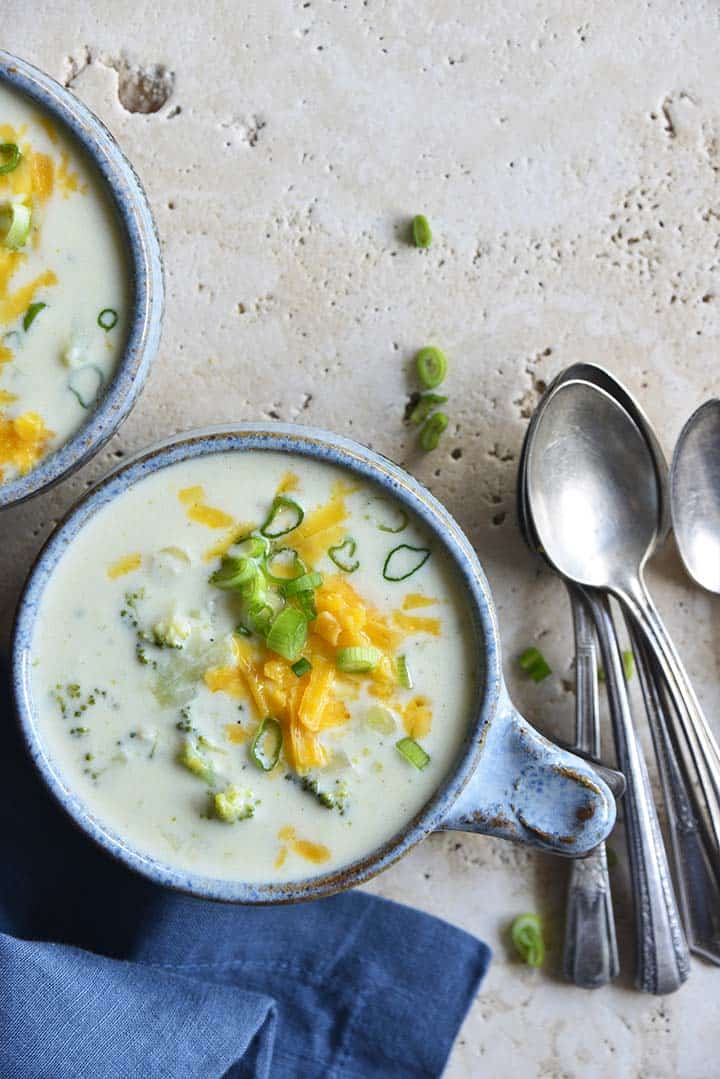 broccoli cheese creamy soup