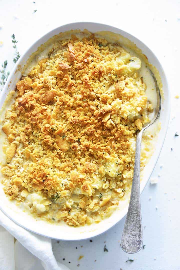 easy cauliflower gratin