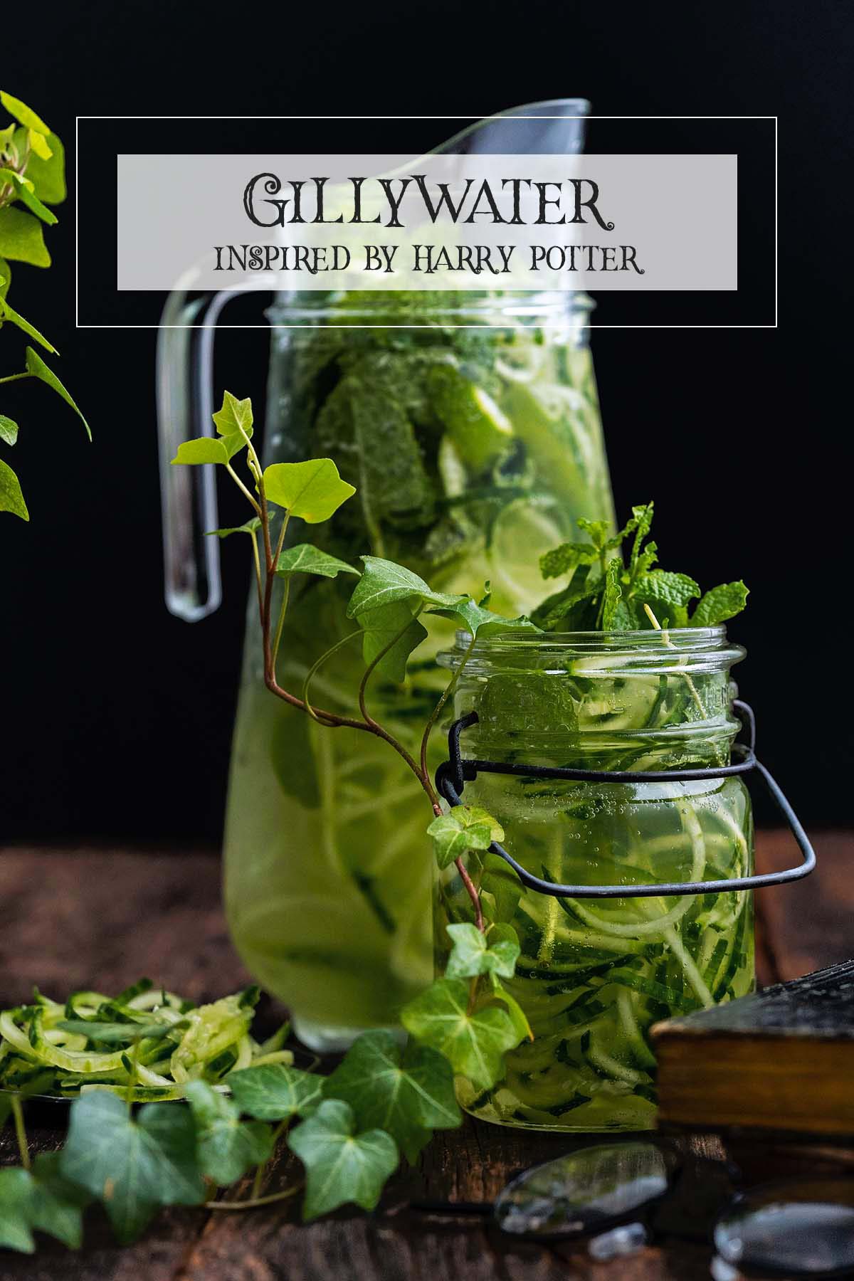 Harry Potter drink Gillywater recipe pin