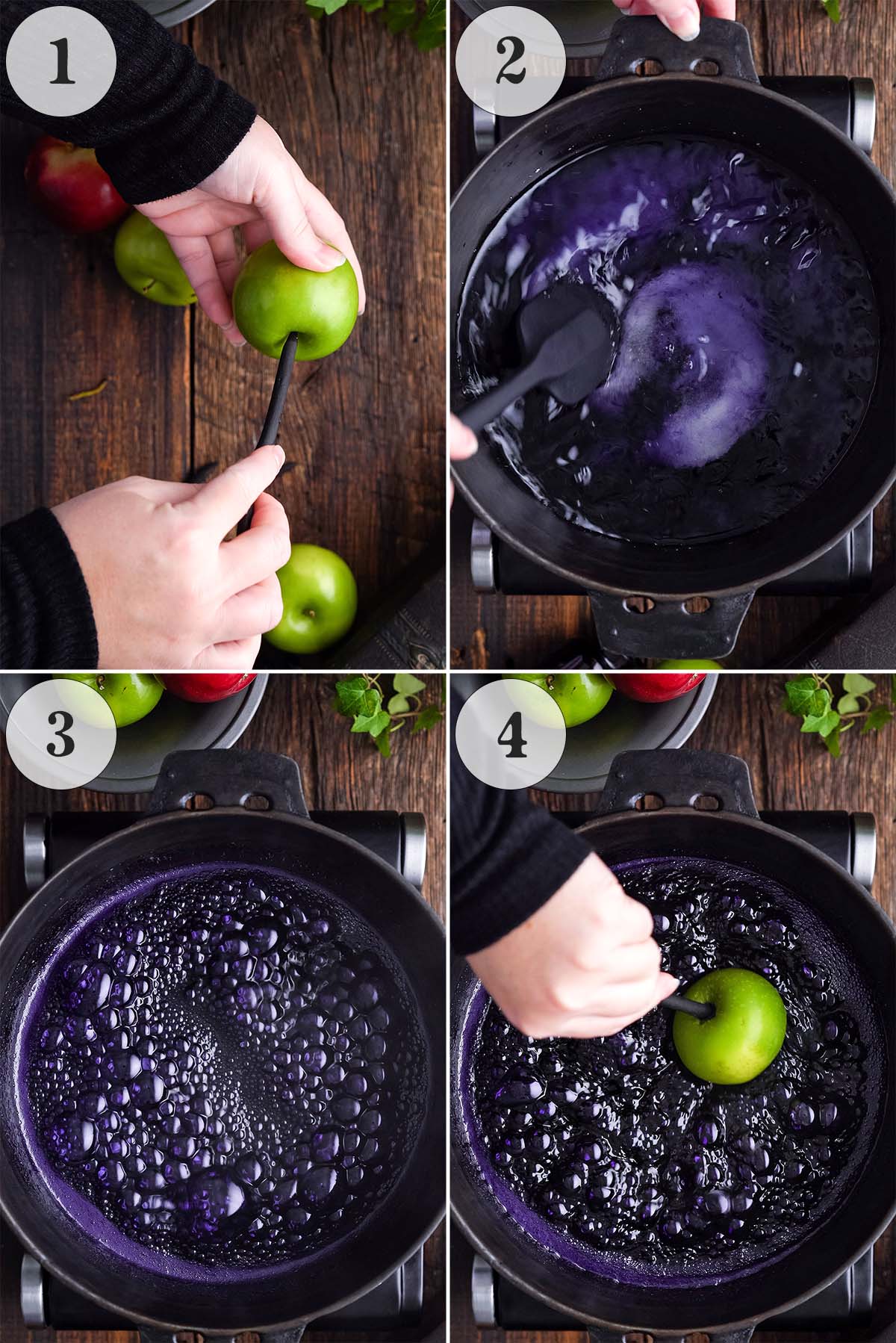 how to make poison candy apples for halloween