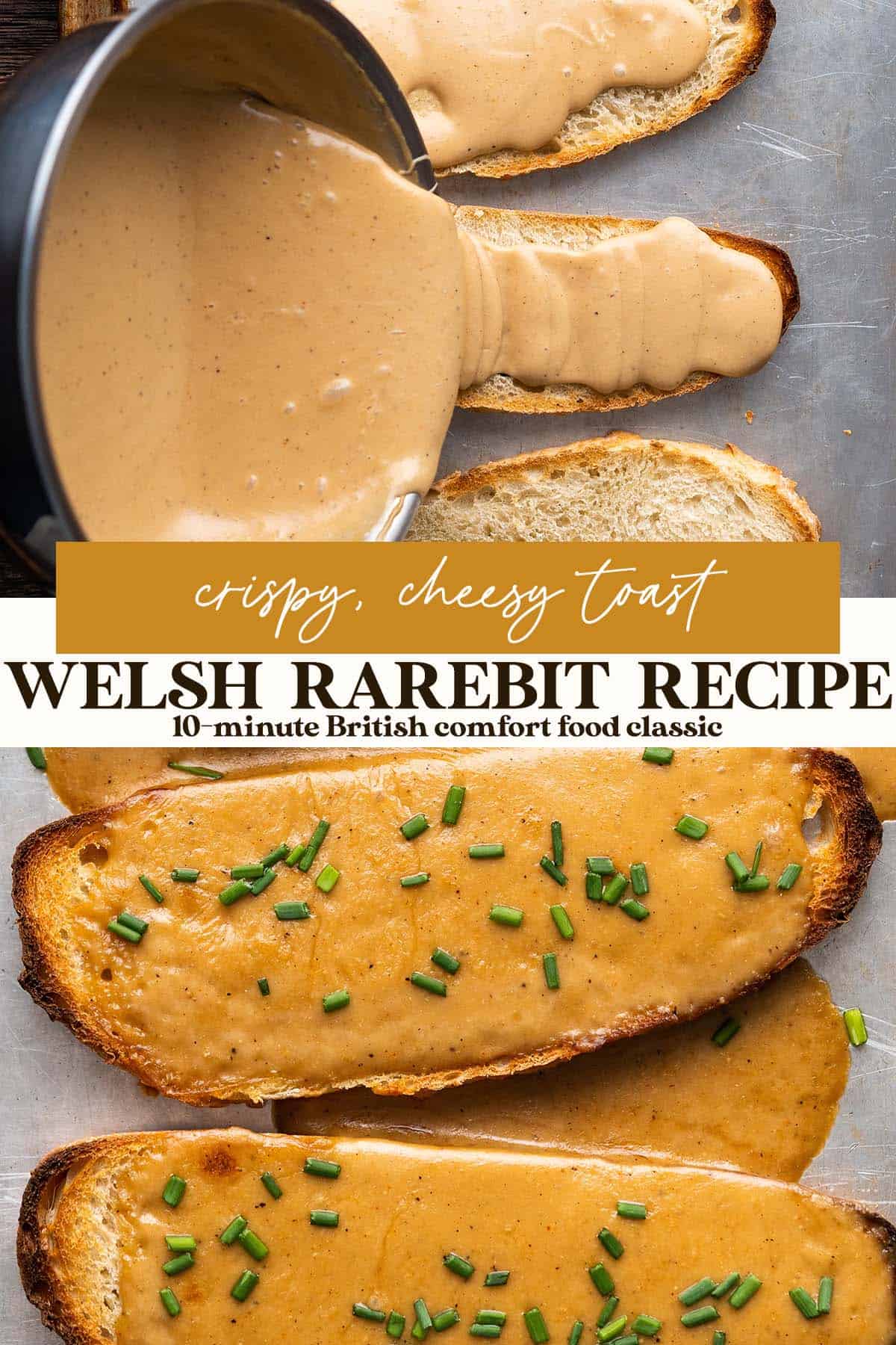 welsh rarebit recipe pin