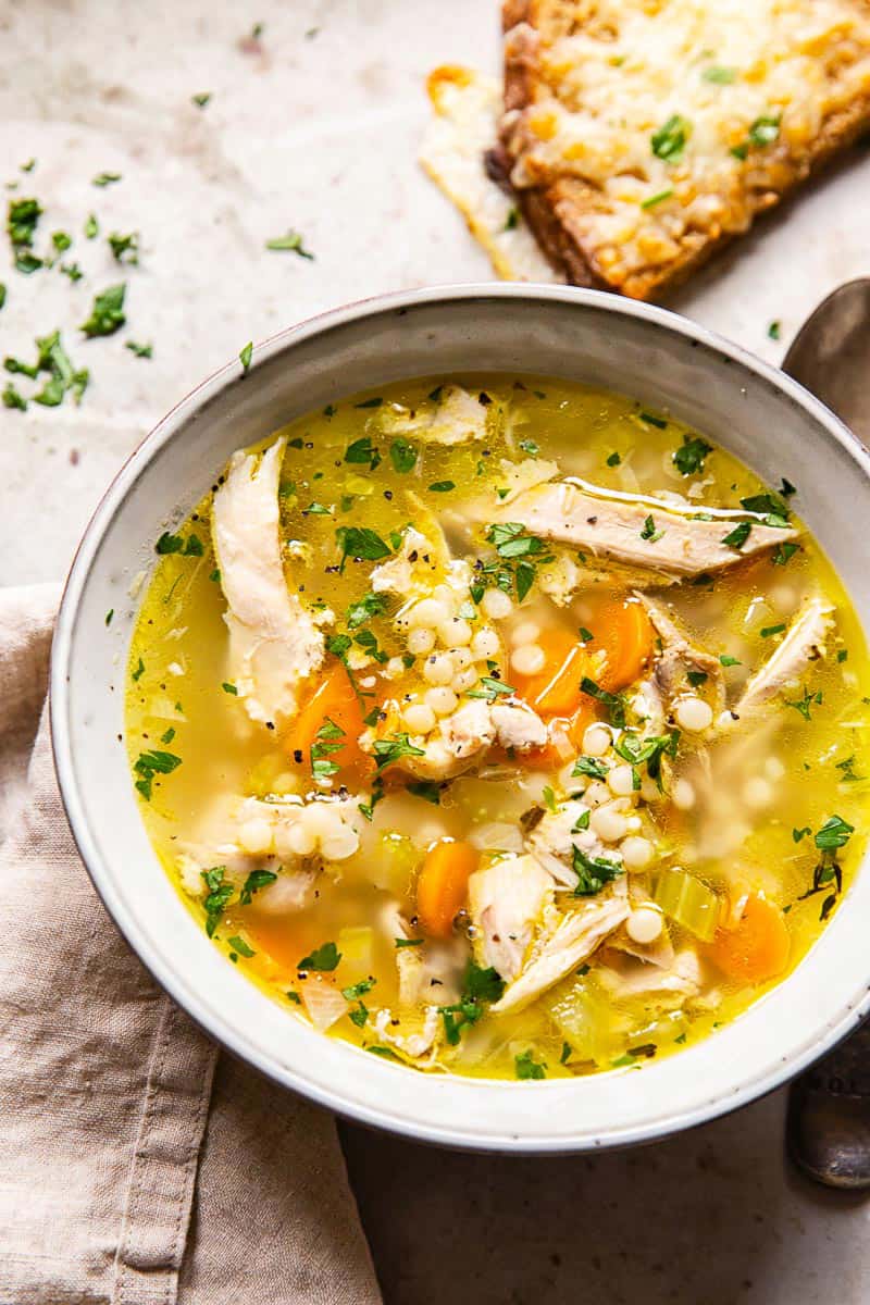 leftover turkey soup