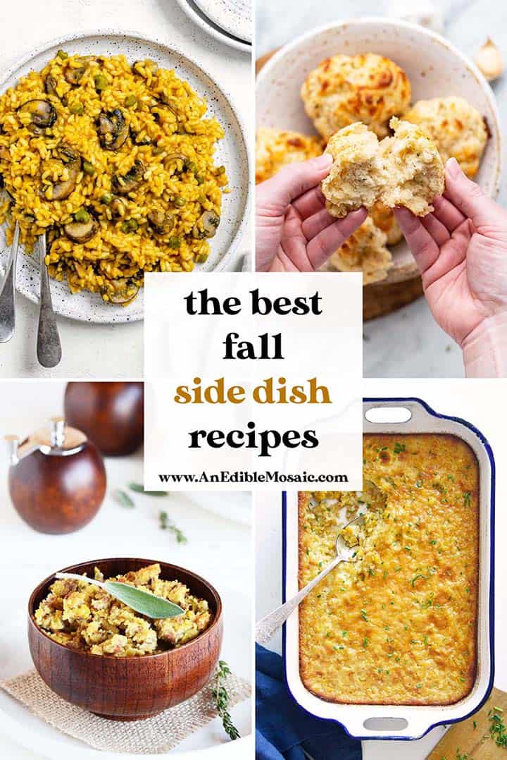 the best fall side dish recipes pin
