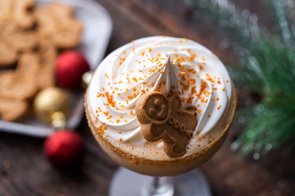 easy gingerbread cocktail