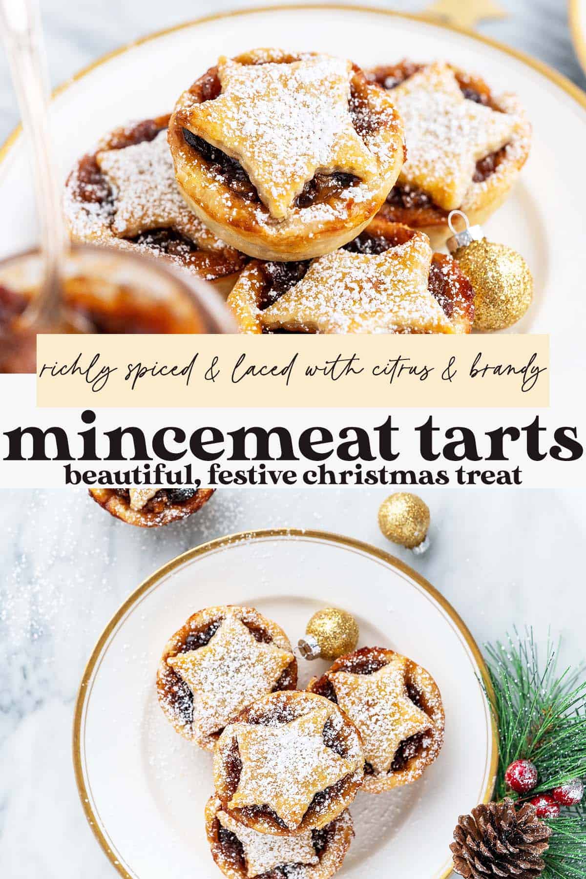 mincemeat tarts recipe pin
