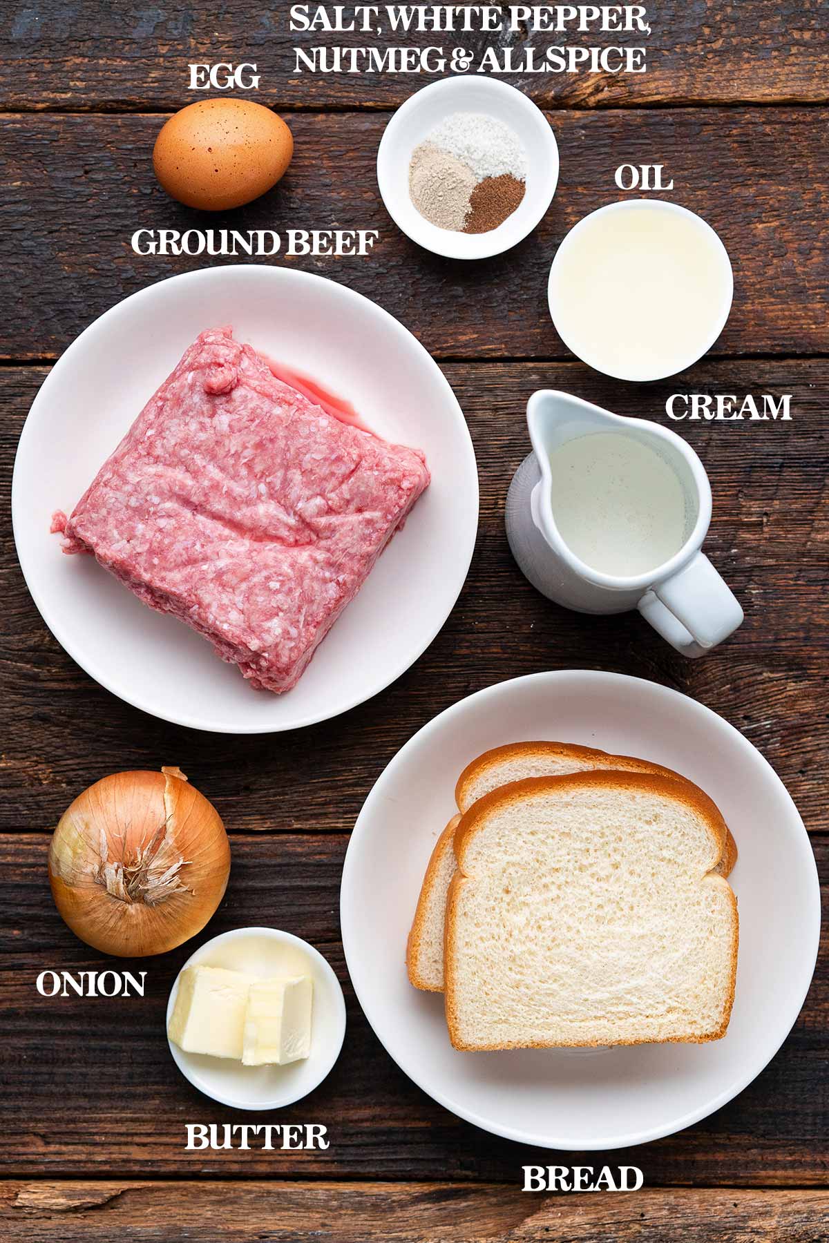 Swedish meatball recipe ingredients