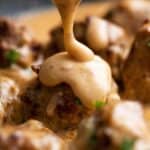 swedish meatballs recipe featured image