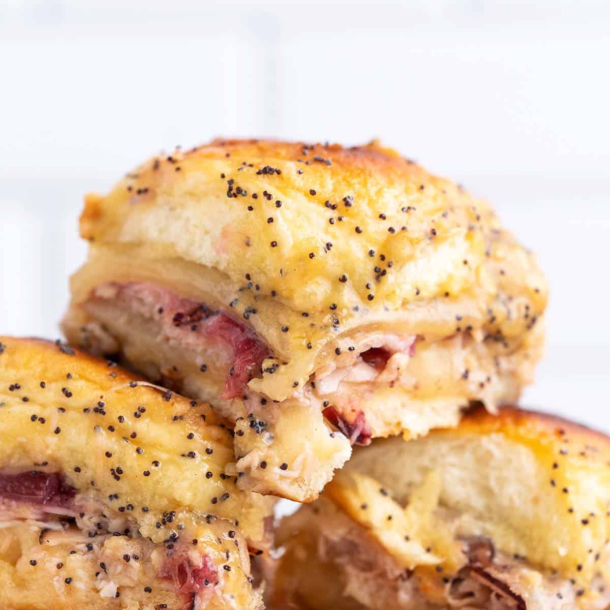 turkey sliders recipe featured image