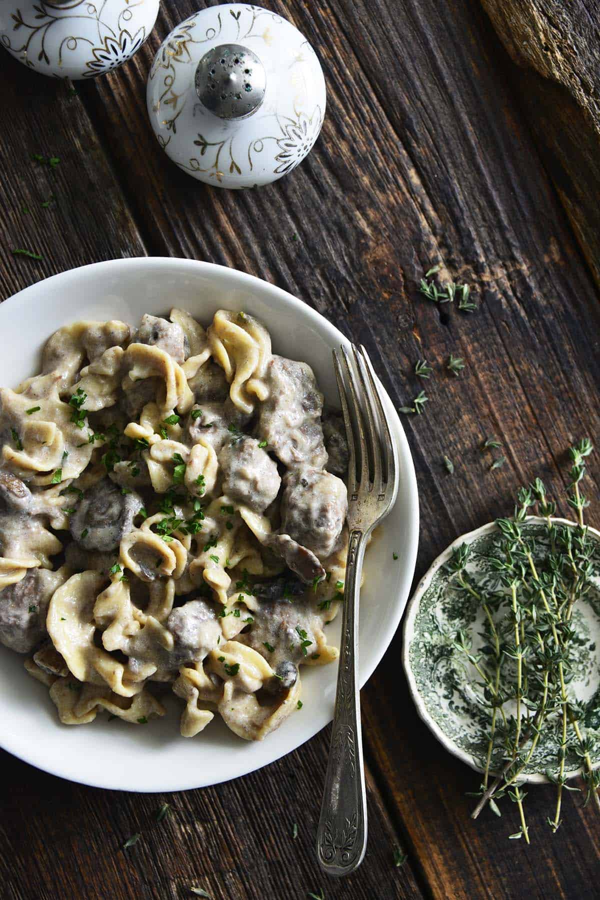 beef stroganoff recipe instant pot