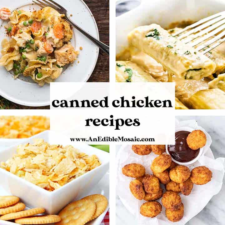 canned chicken recipes