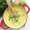 creamy carrot and celery soup