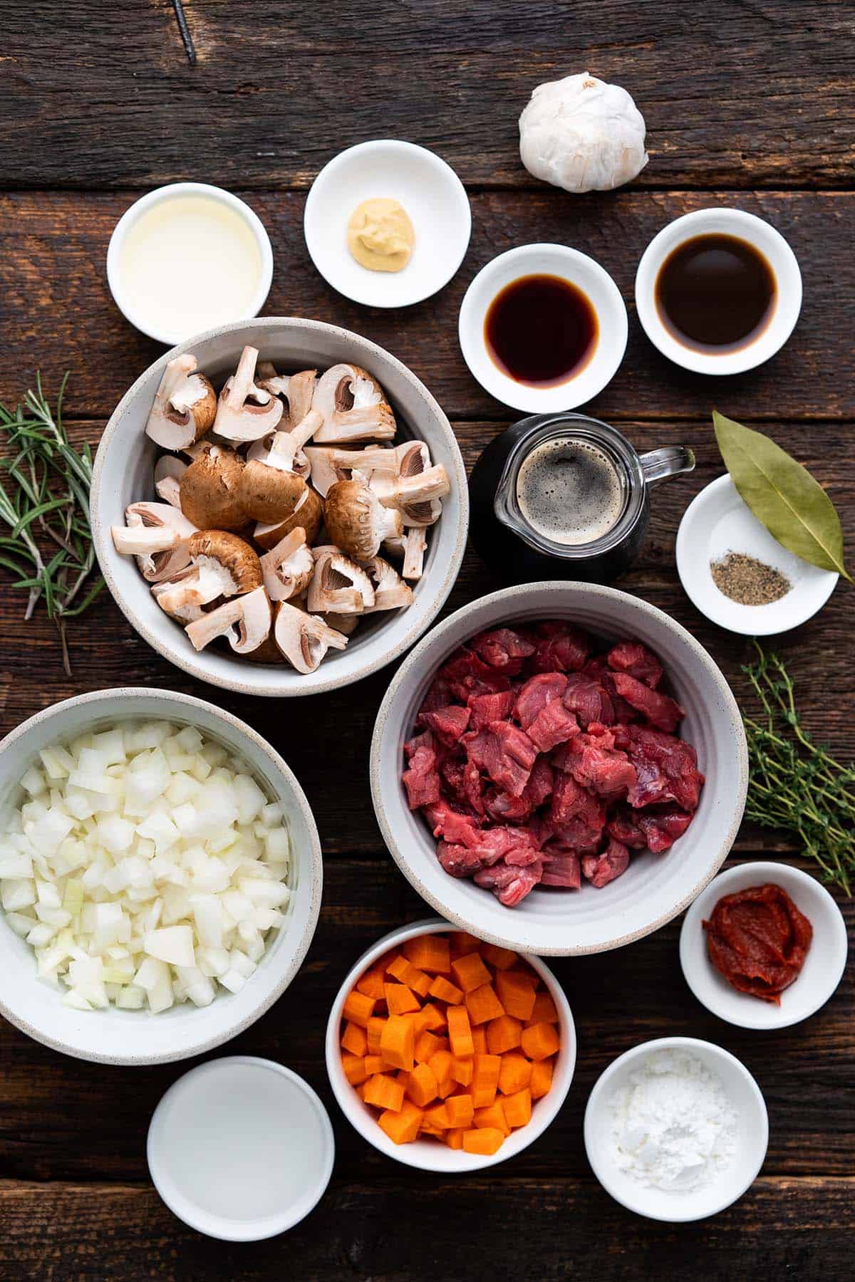 easy beef stew recipe ingredients