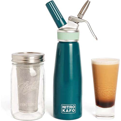 Lower End (aka More Affordable) Canister-Style Portable Nitro Cold Brew Coffee Maker