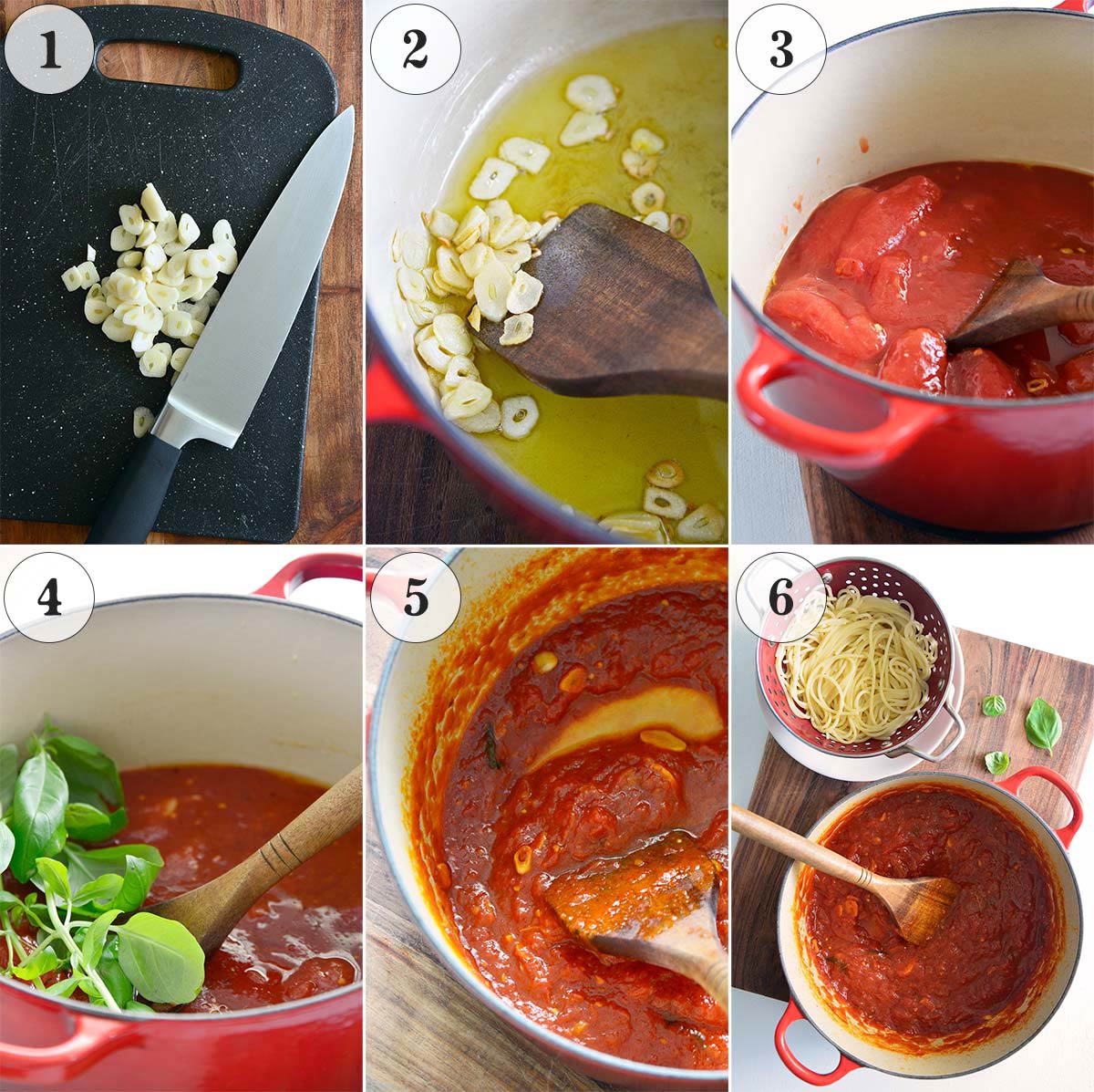 how to make homemade marinara sauce for spaghetti or other pasta