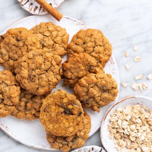 air fryer oatmeal cookies featured image