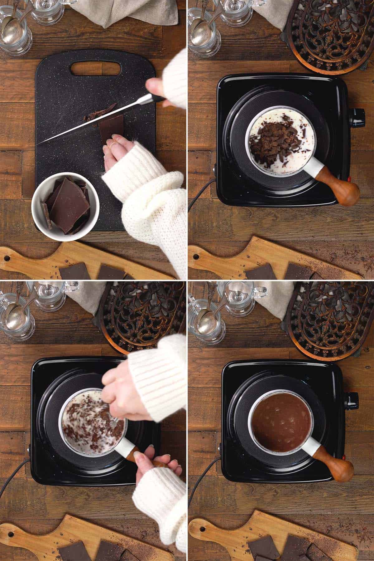 how to make parisian style french hot chocolate
