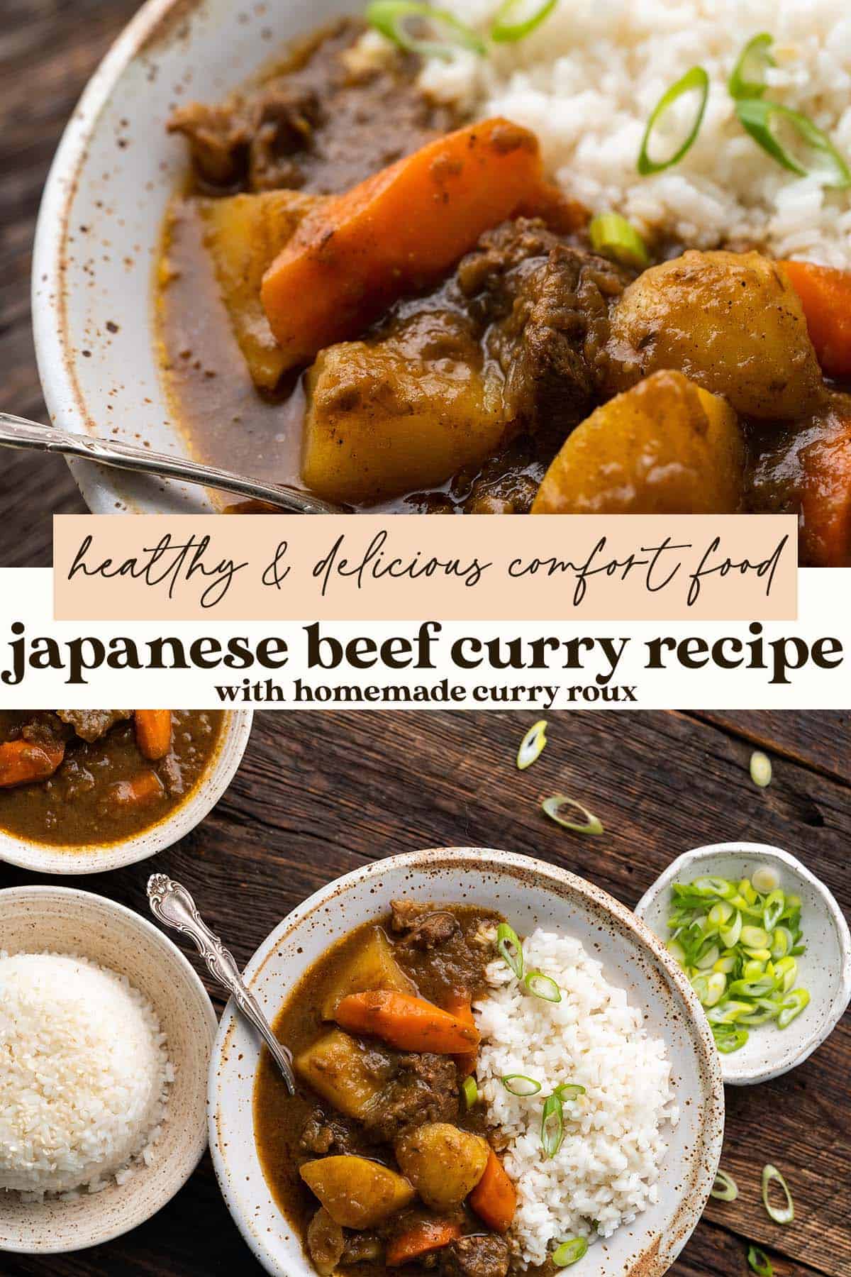 japanese beef curry recipe pin