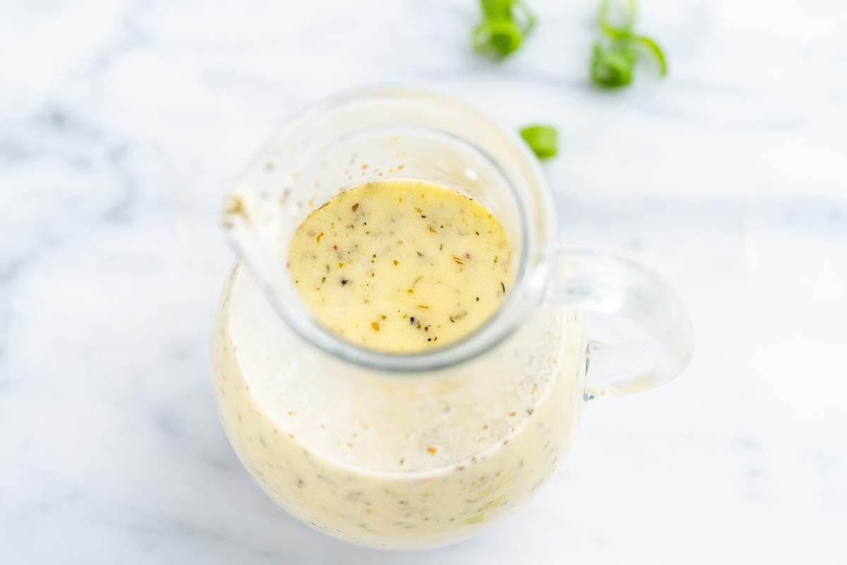 homemade creamy italian dressing recipe