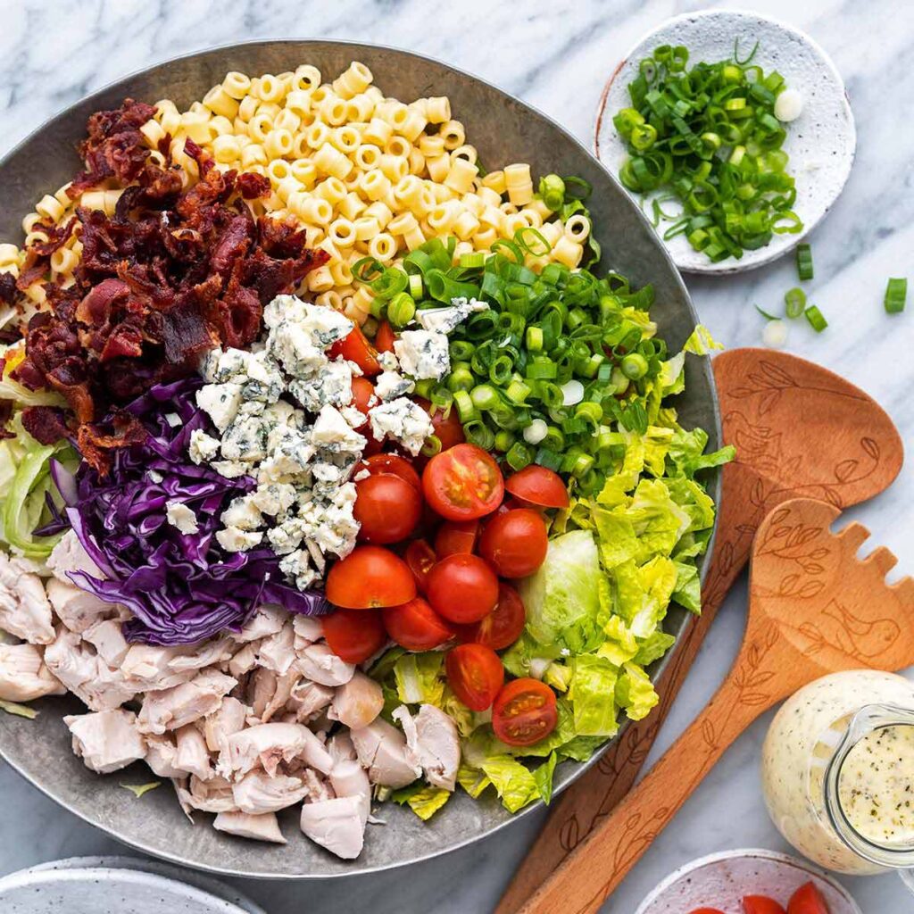 copycat portillos chopped salad recipe featured image