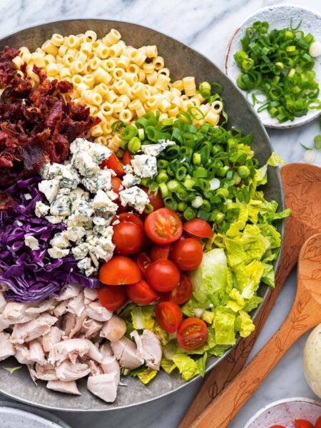 copycat portillos chopped salad recipe featured image