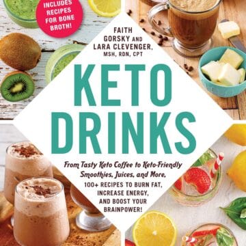 keto drinks cookbook featured image