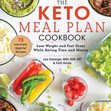 the keto meal plan cookbook featured image