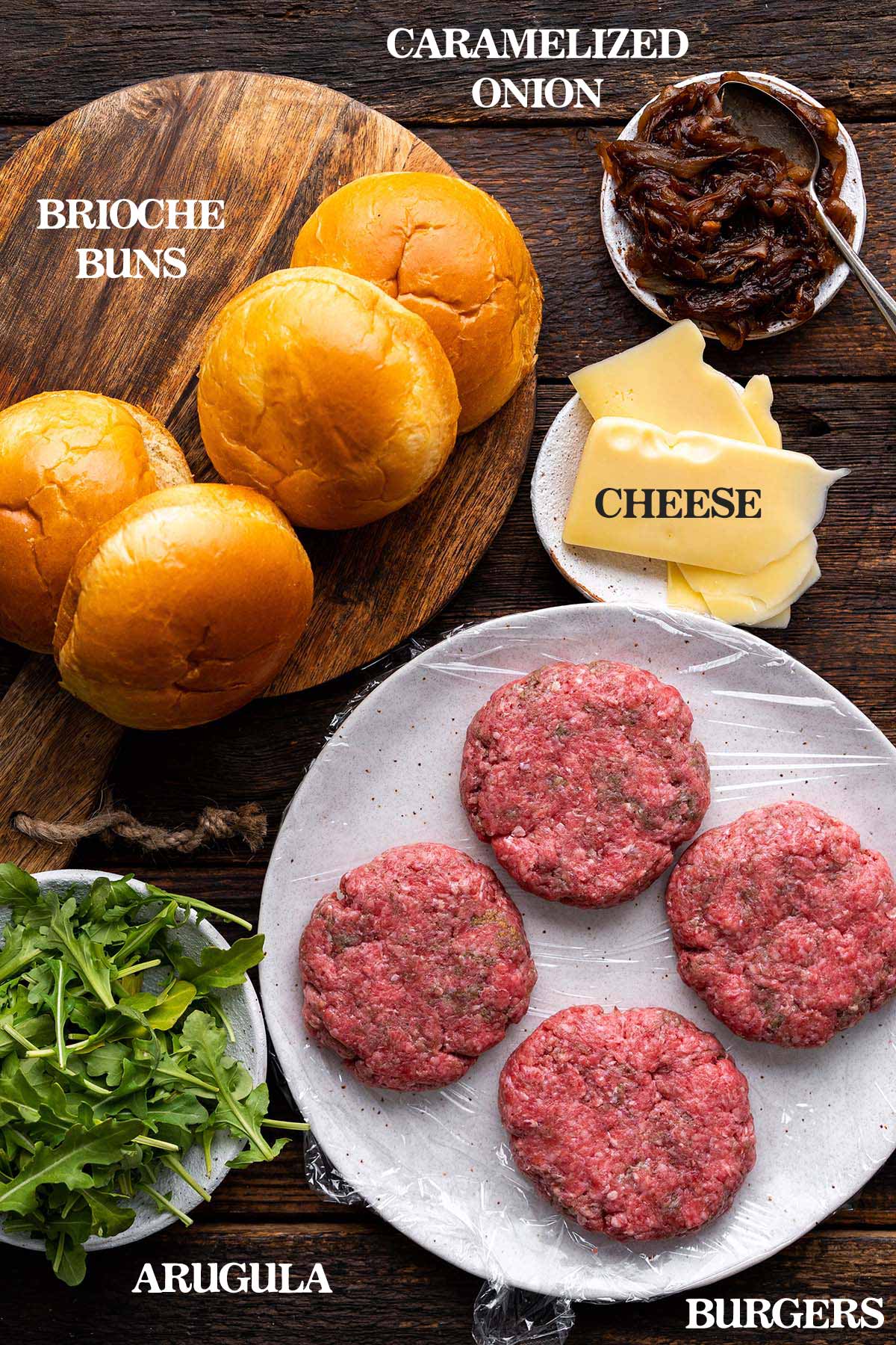 caramelized onion burger ingredients