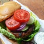 greek turkey burgers featured image